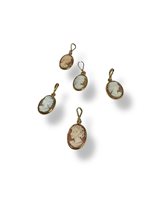 Pendente Mandile 1922 Donna Cammei  in Argento Conchiglia 2MCICM165D - 2MCICM165D